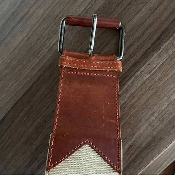 Leather Women's Elastic Leather Belt, Euro 48 - Picture 6 of 10